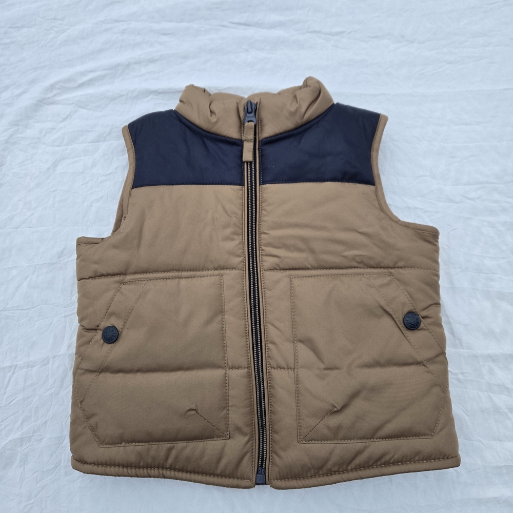 Koala Kids Tan and Black Vest